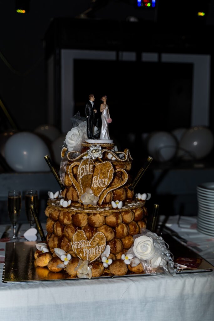 Table de réception d’un baptême